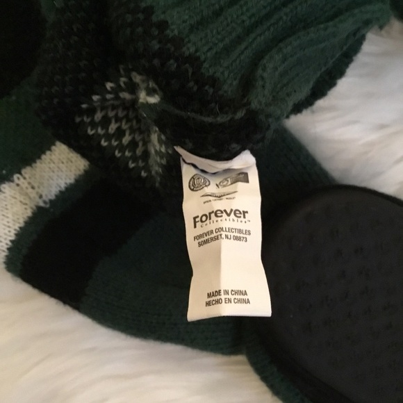 Michigan State Spartans sweater sock slippers - Picture 9 of 10